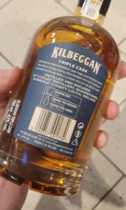 Kilbeggan Triple Cask Irish Whiskey butelka