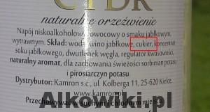 cydr kamron etykieta