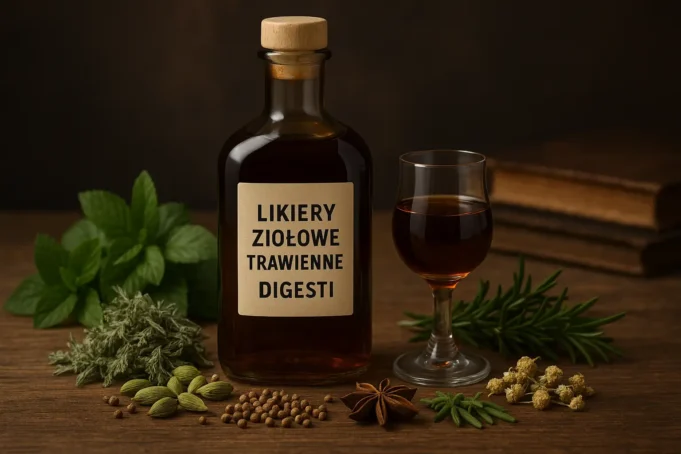 likiery ziołowe na trawienie