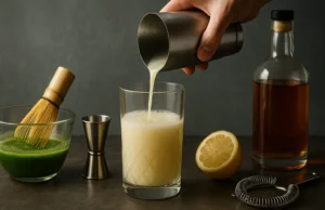 Matcha Sour. Przepis na pyszny koktajl i kilka ciekawostek Matcha Sour przepis
