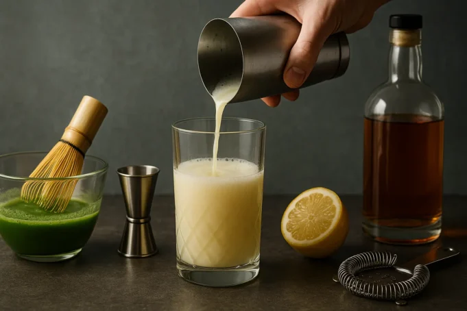 Matcha Sour przepis Matcha Sour przepis