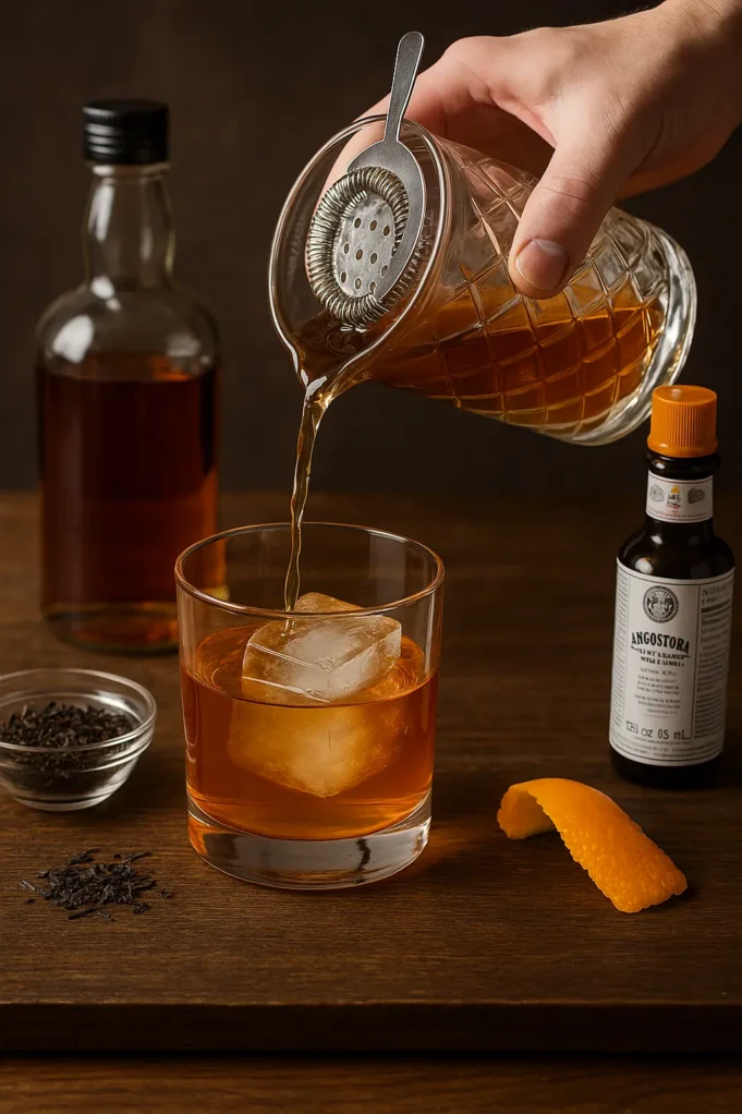 old fashioned na bazie herbaty przepis old fashioned na bazie herbaty przepis