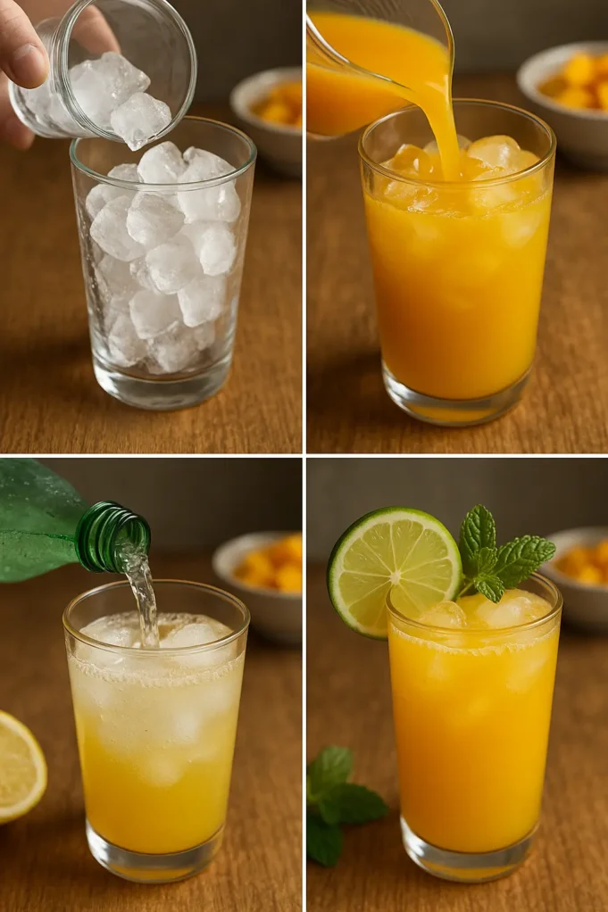 przepis na Mocktail Mango przepis na Mocktail Mango