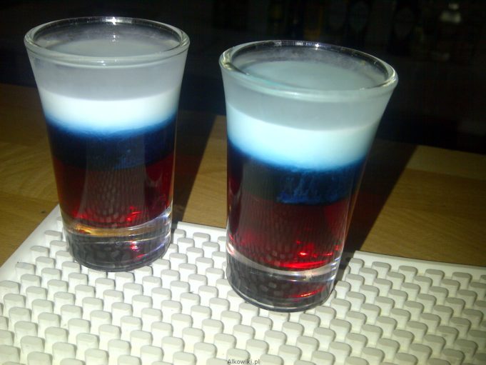 rosyjska flaga shot