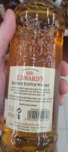 sir edwards whisky