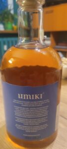 whisky umiki etykieta